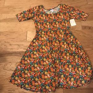 XL Floral LuLaRoe Nichole Dress